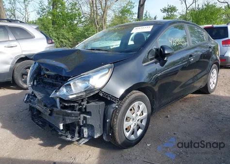 2017 Kia Rio Lx z USA, uszkodzony, nr VIN KNADM4A31H6026635